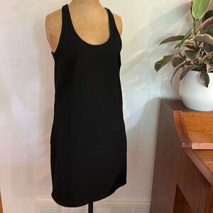 Emerson Fry sz 6 black tank dress great pre owned condition